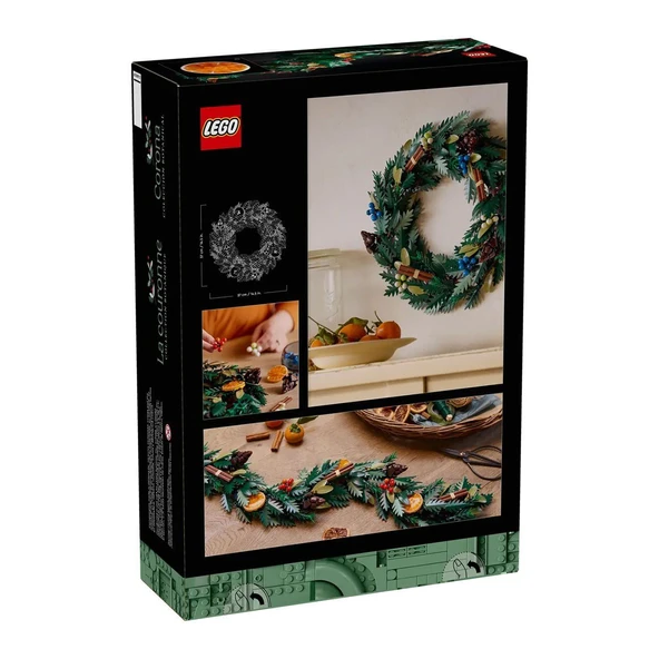 10340 Lego iconic Botanicals Çelenk - Wreath 1194 parça +18 yaş - 7