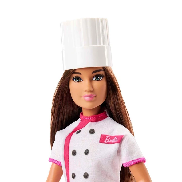 HKT67 Barbie Kariyer Bebekleri Serisi - Pasta Şefi - 5