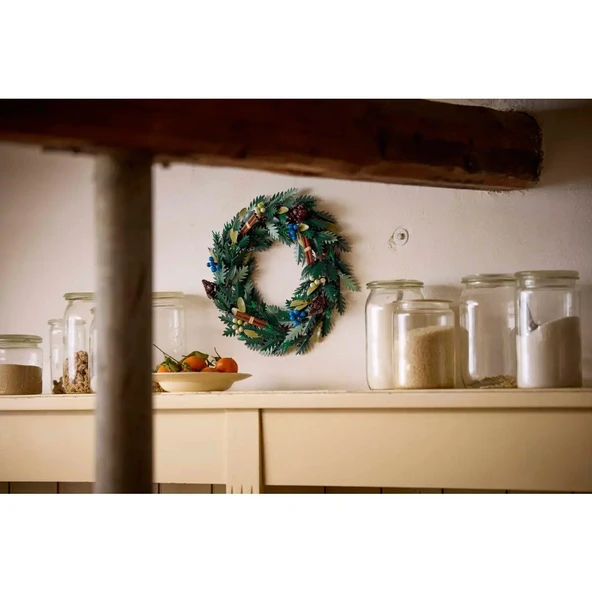 10340 Lego iconic Botanicals Çelenk - Wreath 1194 parça +18 yaş - 6
