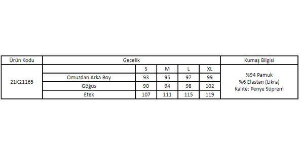Hayvan Ve Yazı Desenli "So Cute Smile Cool" Gecelik - Resim 3