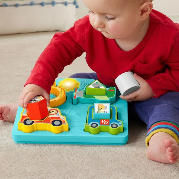 HRP31 Fisher-Price Şekiller ve Sesler Puzzle - 6