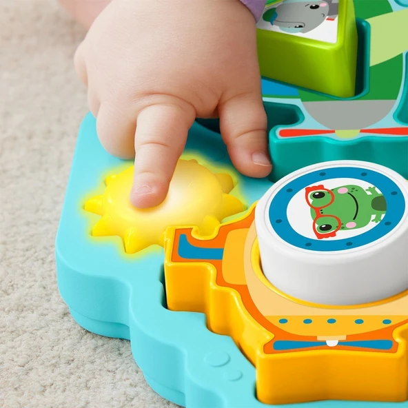 HRP31 Fisher-Price Şekiller ve Sesler Puzzle - 4