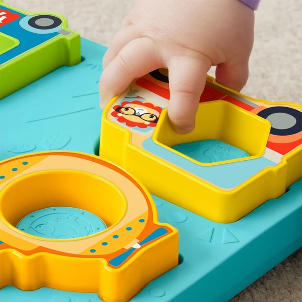 HRP31 Fisher-Price Şekiller ve Sesler Puzzle - 3