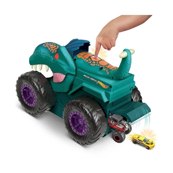 GYL13 Monster Trucks Araba Yiyen Mega Wrex, Hot Wheels Monster Trucks - 4