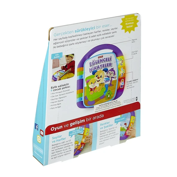 FRC73 Fisher-Price® Eğitici Hikaye Kitabı / Türkçe / Eğlen ve Öğren - 6