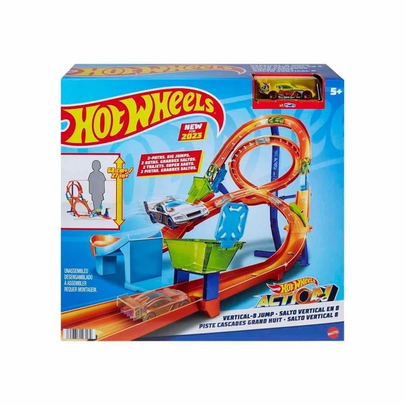 HMB15 Hot Wheels Dikey Yarış Heyecanı Oyun Seti - 1