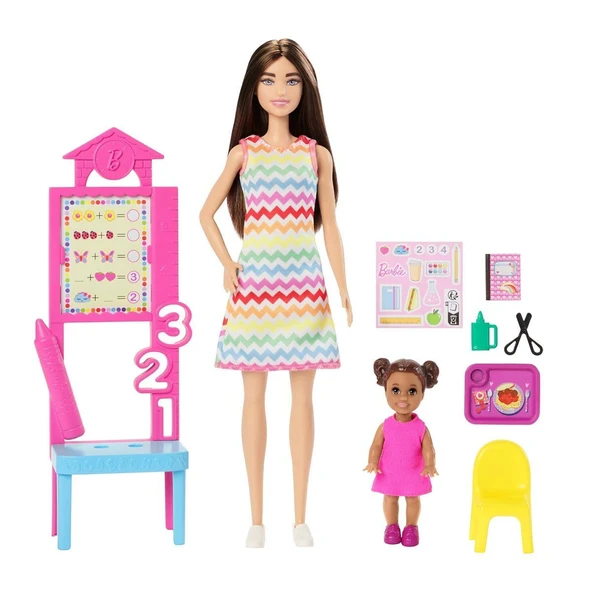 JCR71 Barbie Bakım Temalı Kariyer Oyun Setleri - 6