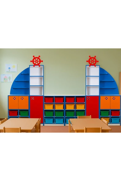 YELKENLİ GRUP DOLAP SETİ - 3