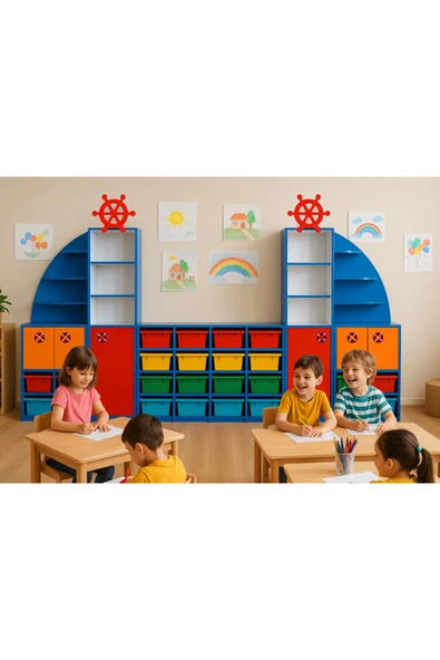 YELKENLİ GRUP DOLAP SETİ - 5