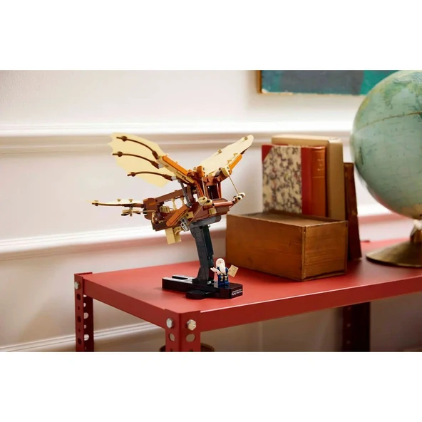 10363 Lego icons - Leonardo da Vincinin Uçan Makinesi 493 parça +18 yaş - Resim 7