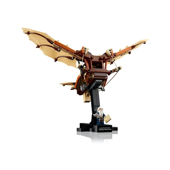 10363 Lego icons - Leonardo da Vincinin Uçan Makinesi 493 parça +18 yaş - Resim 3