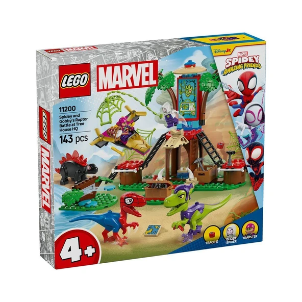 11200 Lego Marvel - Spidey Ağaç Ev Karargahında Savaş 143 parça +4 yaş - 1