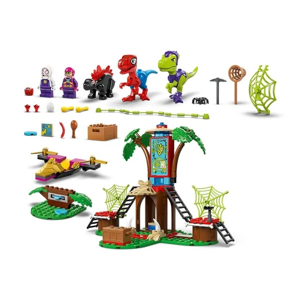 11200 Lego Marvel - Spidey Ağaç Ev Karargahında Savaş 143 parça +4 yaş - 4
