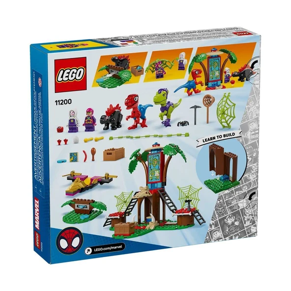 11200 Lego Marvel - Spidey Ağaç Ev Karargahında Savaş 143 parça +4 yaş - 7