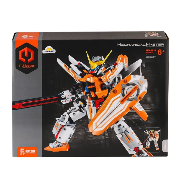 6821 IMM Savaşçı Robot Blok Seti 833 Parça ürün görseli