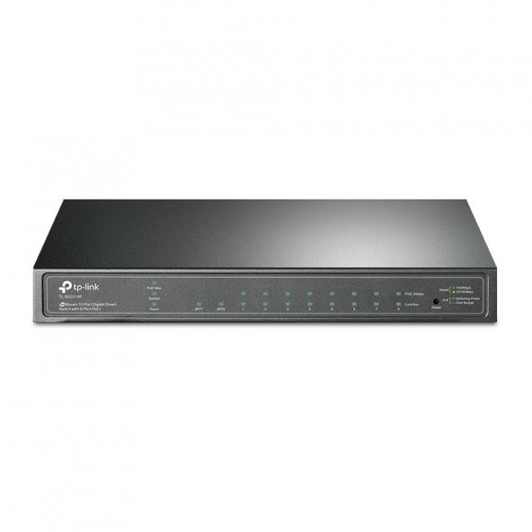 TL OMADA RR TL-SG2210P 10LU(8 PoE +2SFP)GIGABIT