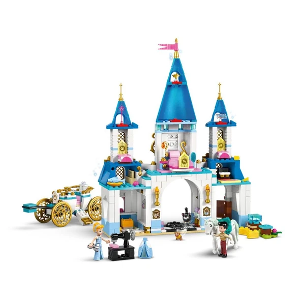 43275 Lego Disney Prensesi Sindirella'nın Şatosu ve At Taşıyıcı 596 parça +6 yaş - 3