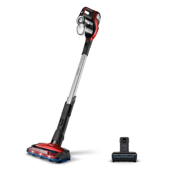 Philips XC7043/01 SpeedPro Max Kırmızı Dikey Şarjlı Süpürge - 12