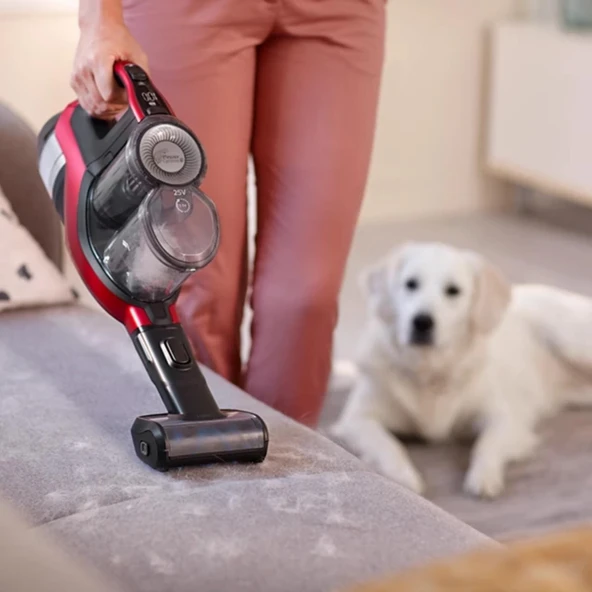 Philips XC7043/01 SpeedPro Max Kırmızı Dikey Şarjlı Süpürge - 8