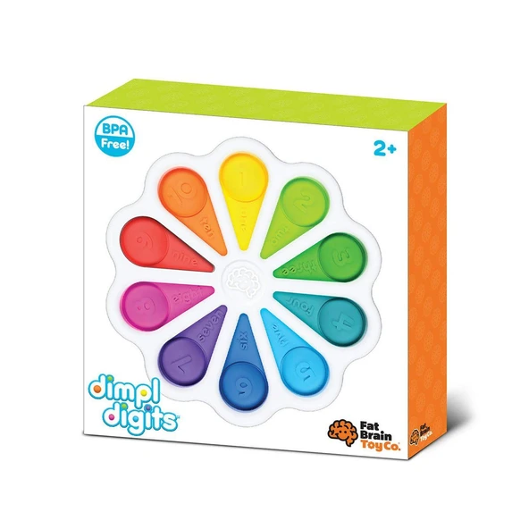 TFB275 Fat Brain Toys, Dimpl Rakamlı Duyu Düğmeleri - 3