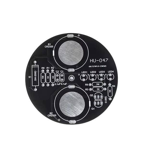 DC 6V LED Dönen Gyro Yanıp Sönen Işıklar Hobi Devresi DIY Lehimleme Kiti - Demonte(Montesiz) - Resim 4