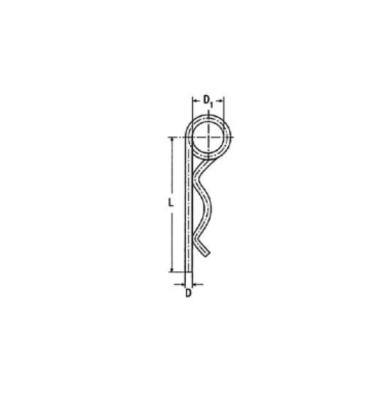 Arinoks Krom Halkalı Firkete   5mm - 2