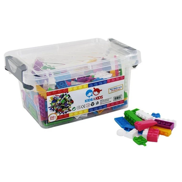 STR-112 KİDS KİDS 250 PARÇA MİKROBLOKLAR KOLİ 25 PK ürün görseli