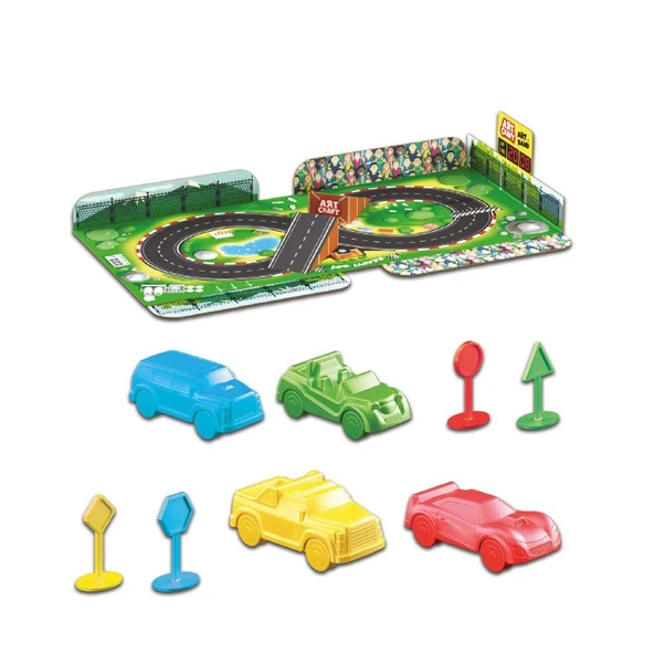 03948 Artsand Arabalar Kum Seti 600 gr -Fentoys - 2