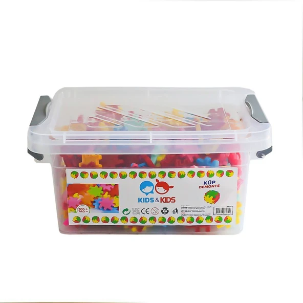 STR-113 KİDS KİDS 300 PARÇA KÜP DEMONTE KOLİ 25 PK - 1