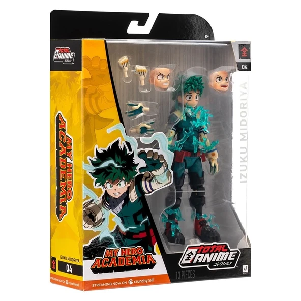 Total Anime 16 cm Aksiyon Figür 04 - IZUKU MIDORIYA - 5