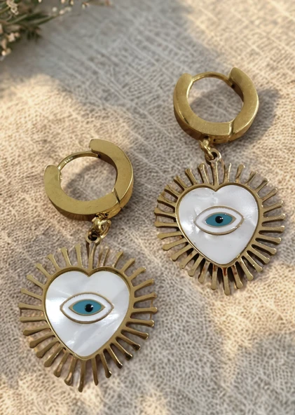 Monalisa Home Sallantılı Lüks  Figürlü Gösterişli Küpe ürün görseli 1