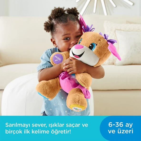 FPP83 Fisher-Price® Yaşa Göre Gelişim Eğtici Köpekçiğin Kız Kardeşi / Türkçe / Eğlen ve Öğre - 4