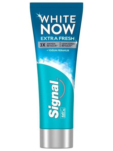 Signal White Now Extra Fresh Diş Macunu 50 Ml + Diş Fırçası x 2 Set - 3