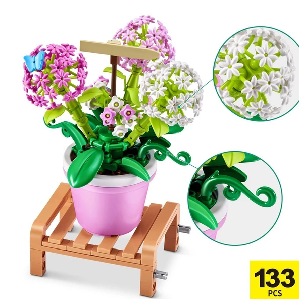 MNB08000 MAX Saksı Bitkileri sürprizi 151 parça - Resim 7