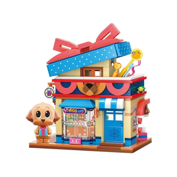 KP28011 Keepley Hediye Kutusu Blok Seti -Vagon life - 2