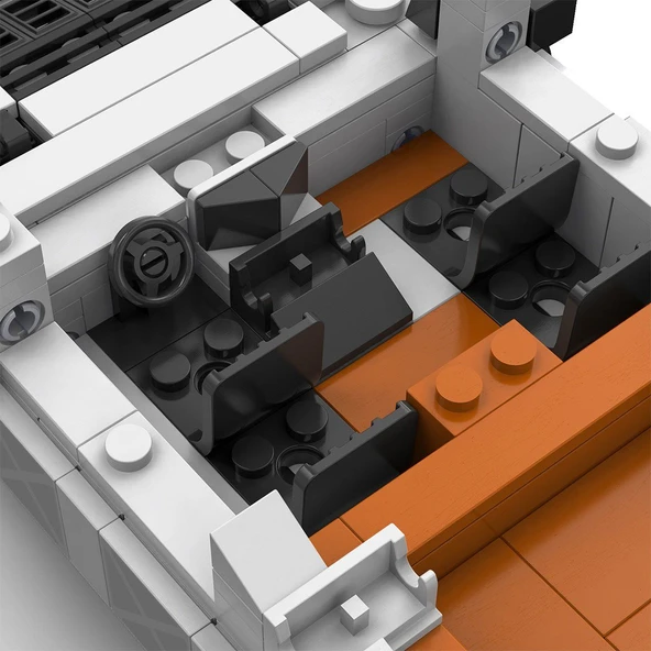 C55022W CADA Humvee Jeep Blok Seti 328 Parça-Vagon life - 7