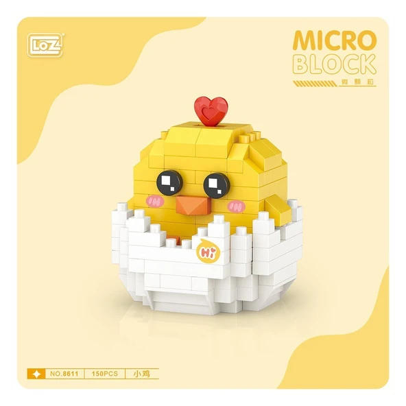 LZ8611 LOZ Blok Oyuncak Mini Poşet -Vagon - Resim 2