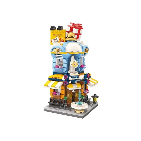 KP0105 Keeppley City Corner Department Store Blok Seti 389 Parça - 2