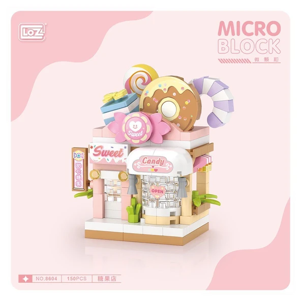 LZ8604 LOZ Blok Oyuncak Mini Poşet -Vagonlife - Resim 2