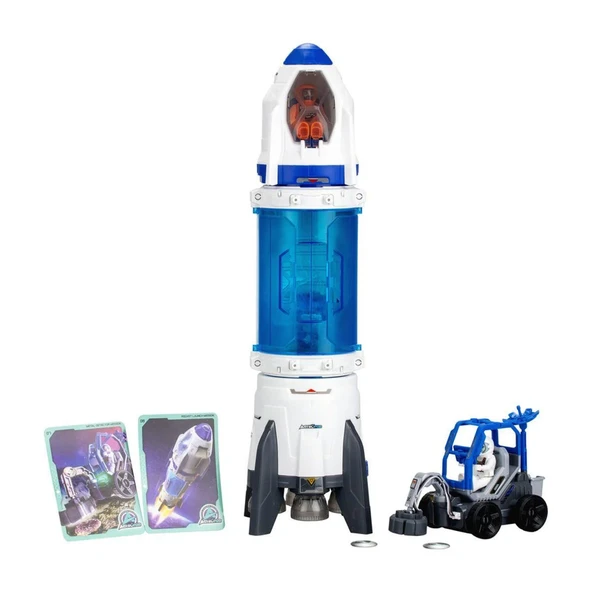 SIL 80339 Silverlit Astropod Ana Mekik ve Metal Dedektör Aracı -Necotoys - 2