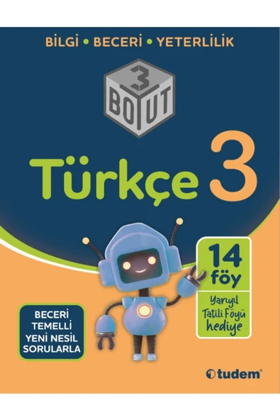 Tudem 3.Sınıf Türkçe 3 Boyut 14 Föy - 2