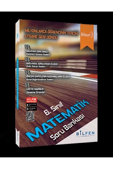 Bilfen 6.Sınıf Biltest Matematik Soru Bankası