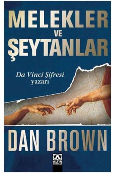 Melekler Ve Şeytanlar Dan Brown Büyük Boy Altın Ki̇Taplar