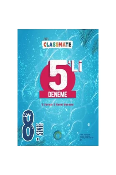 Okyanus 8.Sınıf Classmate 5 Li Deneme