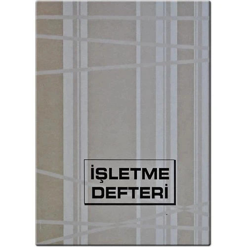 Doru İşletme Defteri 48 Yp. Karton Kapak