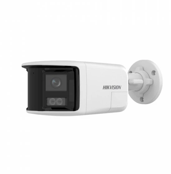 Hikvision DS-2CD1T83G2P-LIUF/SL 8MP 2mm Dual Lens 30mt IR Sma.Hybr.Lig. Bull. IP
