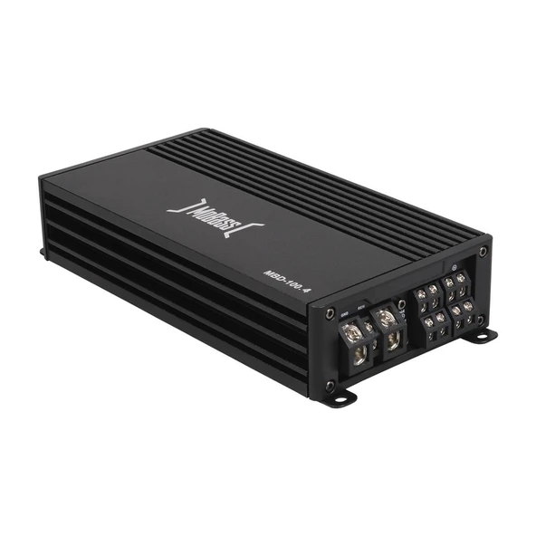 MOBASS MBM-100.4-4X100W RMS -KALİTELİ PROFESYONEL YER KAPLAMAN CLASS D MİNİ ANFİ - 2