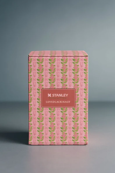 Stanley Quencher Pipetli Termos Bardak 1.18 Lt Loveshackfancy pembe-gold - 3