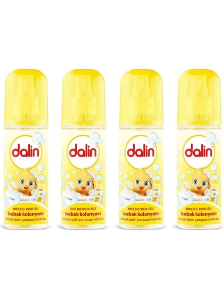 Dalin Bıcı Bıcı Bebek Kolonyası 150 Ml x 4 Adet