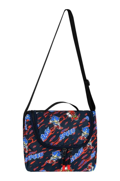 İlkokul Çantası Sonic 3'lü Set 42*30 Cm Beslenme Çantası Kalem Kutusu Ortopedik Erkek Çocuk - 6